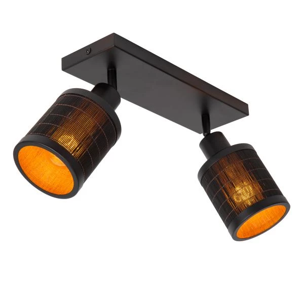 Lucide TAGALOG - Ceiling spotlight - 2xE27 - Black - detail 4
